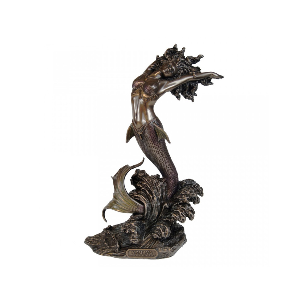 Nemesis Now - Yemaya Goddess of Water Figurine - Couleur bronze